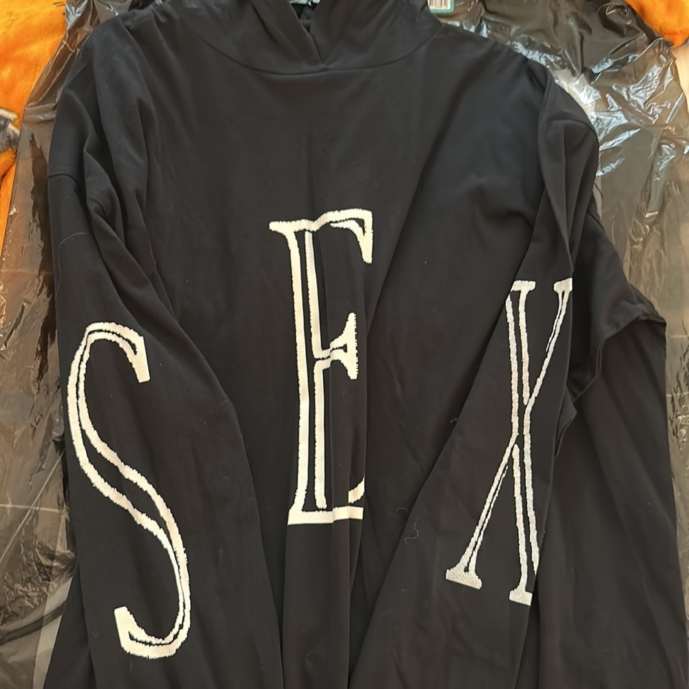 RARE🔥 Ashley Williams S E X hoodie dress - Picture 5 of 6